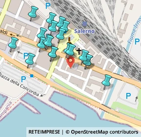 Mappa Corso Giuseppe Garibaldi, 84131 Salerno SA, Italia (0.1165)