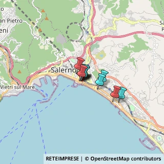 Mappa Via T.C. Carmine Calo, 84123 Salerno SA, Italia (0.69091)