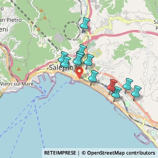 Mappa Via Tenente Carmine Calò, 84123 Salerno SA, Italia (1.6325)