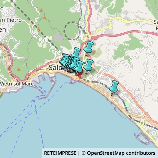 Mappa Via Ten. Col. Carmine Calò, 84123 Salerno SA, Italia (0.83389)
