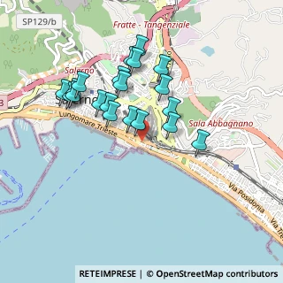 Mappa Via T.C. Carmine Calo, 84123 Salerno SA, Italia (0.893)