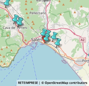 Mappa Corso Giuseppe Garibaldi, 84131 Salerno SA, Italia (4.60182)