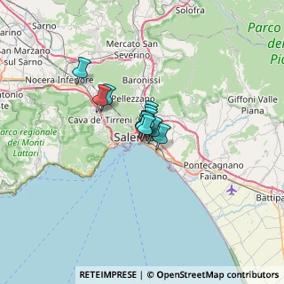 Mappa Via Generale Adalgiso Amendola, 84123 Salerno SA, Italia (2.98636)