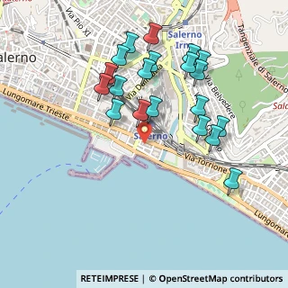 Mappa Via Ten. Col. Carmine Calò, 84123 Salerno SA, Italia (0.5175)