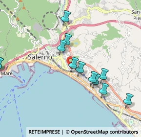 Mappa Via delle Ginestre, 84134 Salerno SA, Italia (2.60214)
