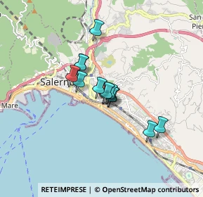 Mappa Via delle Ginestre, 84134 Salerno SA, Italia (1.15846)