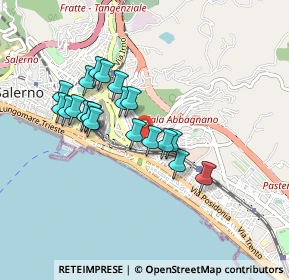 Mappa Via delle Ginestre, 84134 Salerno SA, Italia (0.811)