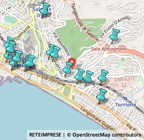 Mappa Via delle Ginestre, 84134 Salerno SA, Italia (0.6485)