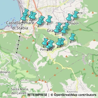 Mappa Via Pozzo delle Goffe, 80050 Pimonte NA, Italia (2.04579)