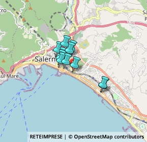 Mappa Via Leonino Vinciprova, 84127 Salerno SA, Italia (1.05909)