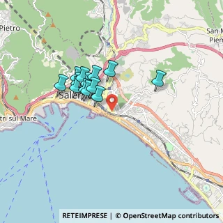 Mappa Via Leonino Vinciprova, 84127 Salerno SA, Italia (1.49)