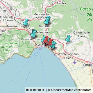 Mappa Via Leonino Vinciprova, 84127 Salerno SA, Italia (4.904)