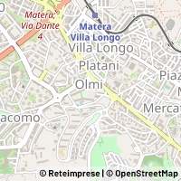 Mapa Matera