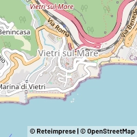 地図 Vietri sul Mare