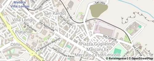 Mappa Matera