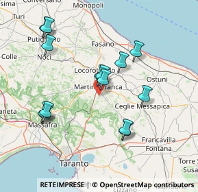 Mappa SP68, 74015 Martina Franca TA, Italia (16.02929)
