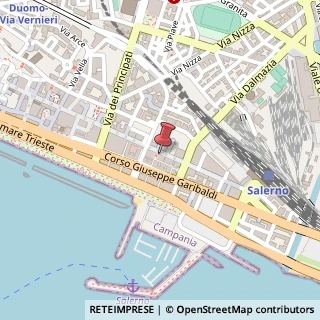 Mappa Corso Vittorio Emanuele, 127, 84123 Salerno, Salerno (Campania)