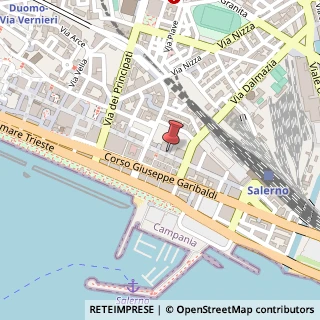 Mappa Corso Vittorio Emanuele, 88, 84123 Salerno, Salerno (Campania)