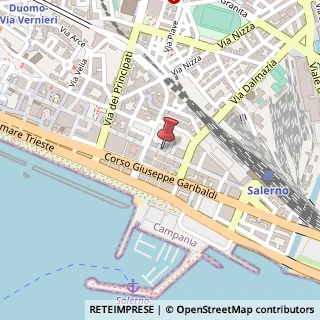 Mappa Corso Vittorio Emanuele, 94, 84122 Salerno, Salerno (Campania)