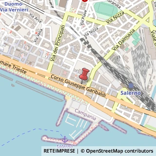 Mappa Corso Giuseppe Garibaldi, 144, 84123 Salerno, Salerno (Campania)