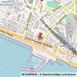 Mappa Corso Giuseppe Garibaldi, 144, 84123 Salerno, Salerno (Campania)