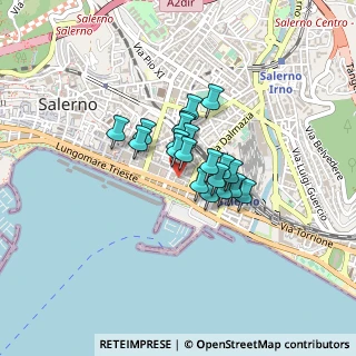 Mappa Corso Garibaldi, 84123 Salerno SA, Italia (0.262)