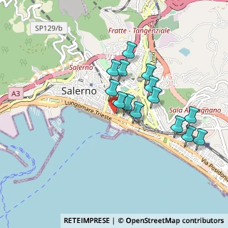 Mappa Corso Garibaldi, 84123 Salerno SA, Italia (0.85)