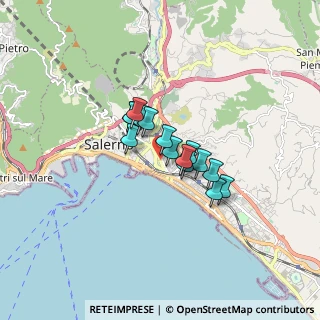 Mappa Via Montercorvino, 84127 Salerno SA, Italia (1.082)