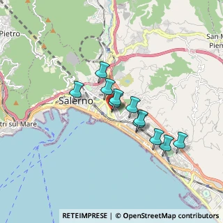 Mappa Via Montercorvino, 84127 Salerno SA, Italia (1.41727)