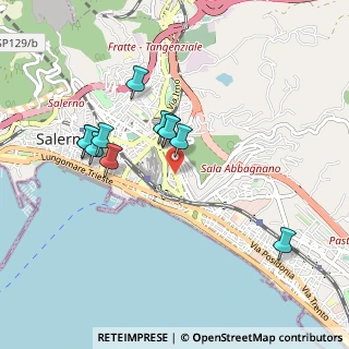 Mappa Via Montercorvino, 84127 Salerno SA, Italia (0.90364)