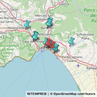 Mappa Via Donato Trani, 84127 Salerno SA, Italia (4.82733)