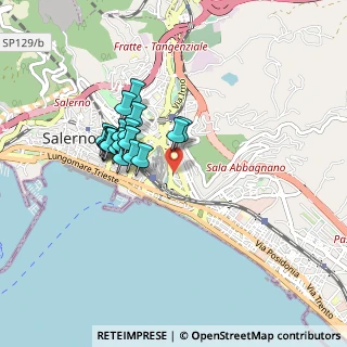 Mappa Via Donato Trani, 84127 Salerno SA, Italia (0.765)