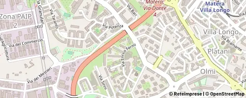 Mappa Matera
