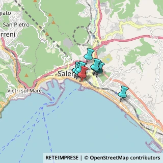 Mappa Via Arturo de Felice, 84123 Salerno SA, Italia (0.74818)