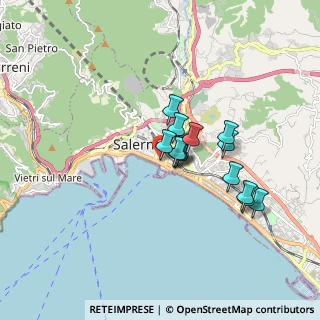 Mappa Via Arturo de Felice, 84123 Salerno SA, Italia (1.365)