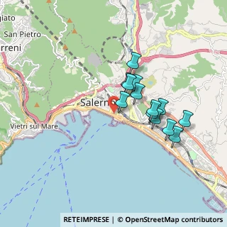 Mappa Via Arturo de Felice, 84123 Salerno SA, Italia (1.55538)