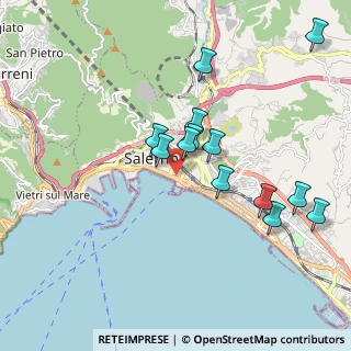 Mappa Via Arturo de Felice, 84123 Salerno SA, Italia (1.94923)