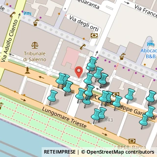 Mappa Via Arturo de Felice, 84122 Salerno SA, Italia (0.04815)