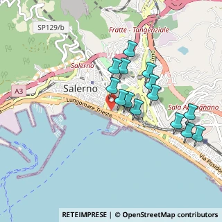 Mappa Via Arturo de Felice, 84123 Salerno SA, Italia (0.90857)