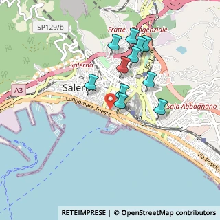 Mappa Via Arturo de Felice, 84123 Salerno SA, Italia (0.85636)