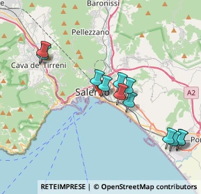 Mappa Via Arturo de Felice, 84123 Salerno SA, Italia (4.14833)