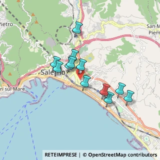 Mappa Via Luigi Guercio, 84127 Salerno SA, Italia (1.55417)
