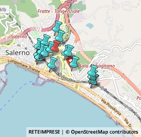 Mappa Via Luigi Guercio, 84127 Salerno SA, Italia (0.7785)