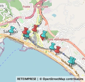 Mappa Via Luigi Guercio, 84134 Salerno SA, Italia (1.02364)