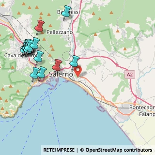 Mappa Viale delle Ginestre, 84127 Salerno SA, Italia (6.0355)