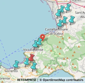 Mappa Via Sperlonga, 80069 Vico Equense NA, Italia (5.2575)