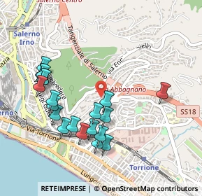 Mappa 84134 Salerno SA, Italia (0.5425)