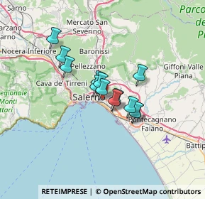 Mappa 84134 Salerno SA, Italia (4.71615)