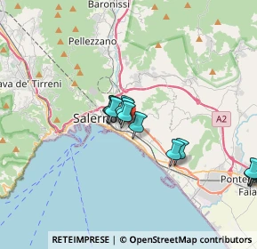 Mappa 84134 Salerno SA, Italia (3.45)
