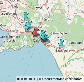 Mappa 84134 Salerno SA, Italia (7.40385)